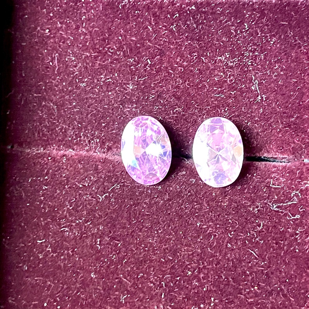 Natural pink Zircon-matching pair